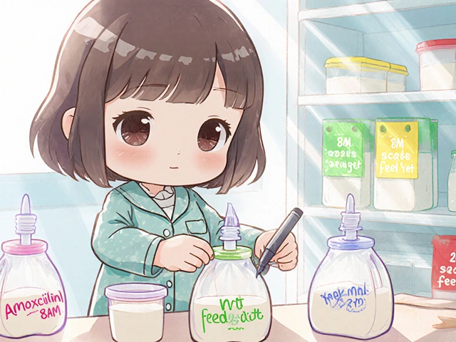 How to Store and Label Breast Milk When Taking Temporary Medications