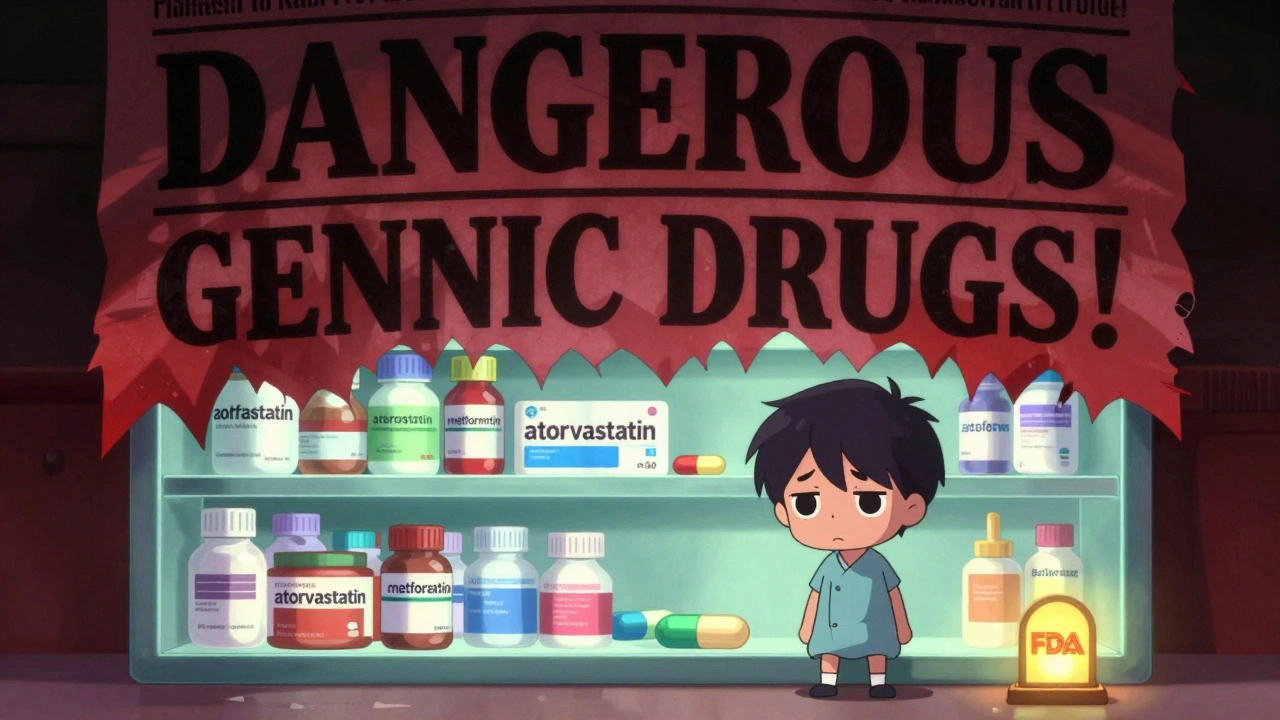 How Media Coverage Undermines Confidence in Generic Drugs