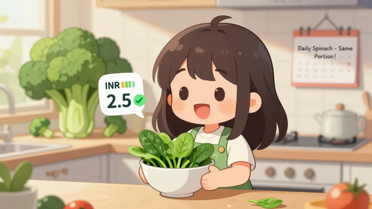 Vitamin K Foods on Warfarin: How to Eat Consistently for Stable Blood Thinning