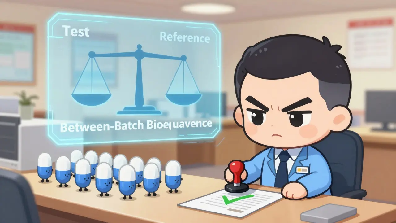 Chibi regulator approving consistent drug batches